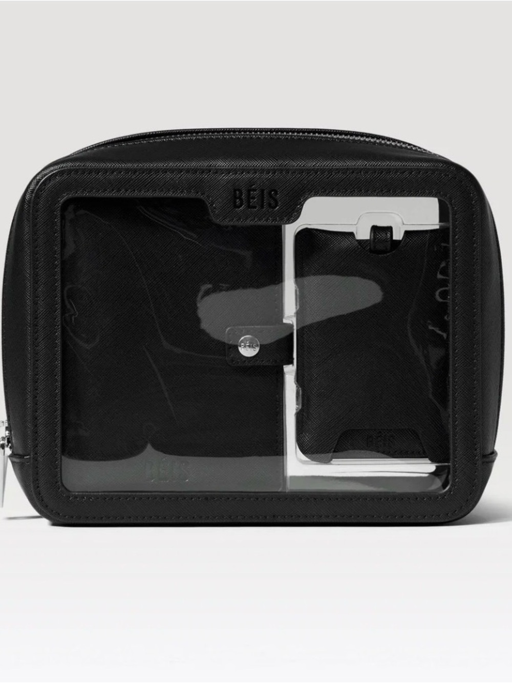 BEIS Black passport and luggage tag set